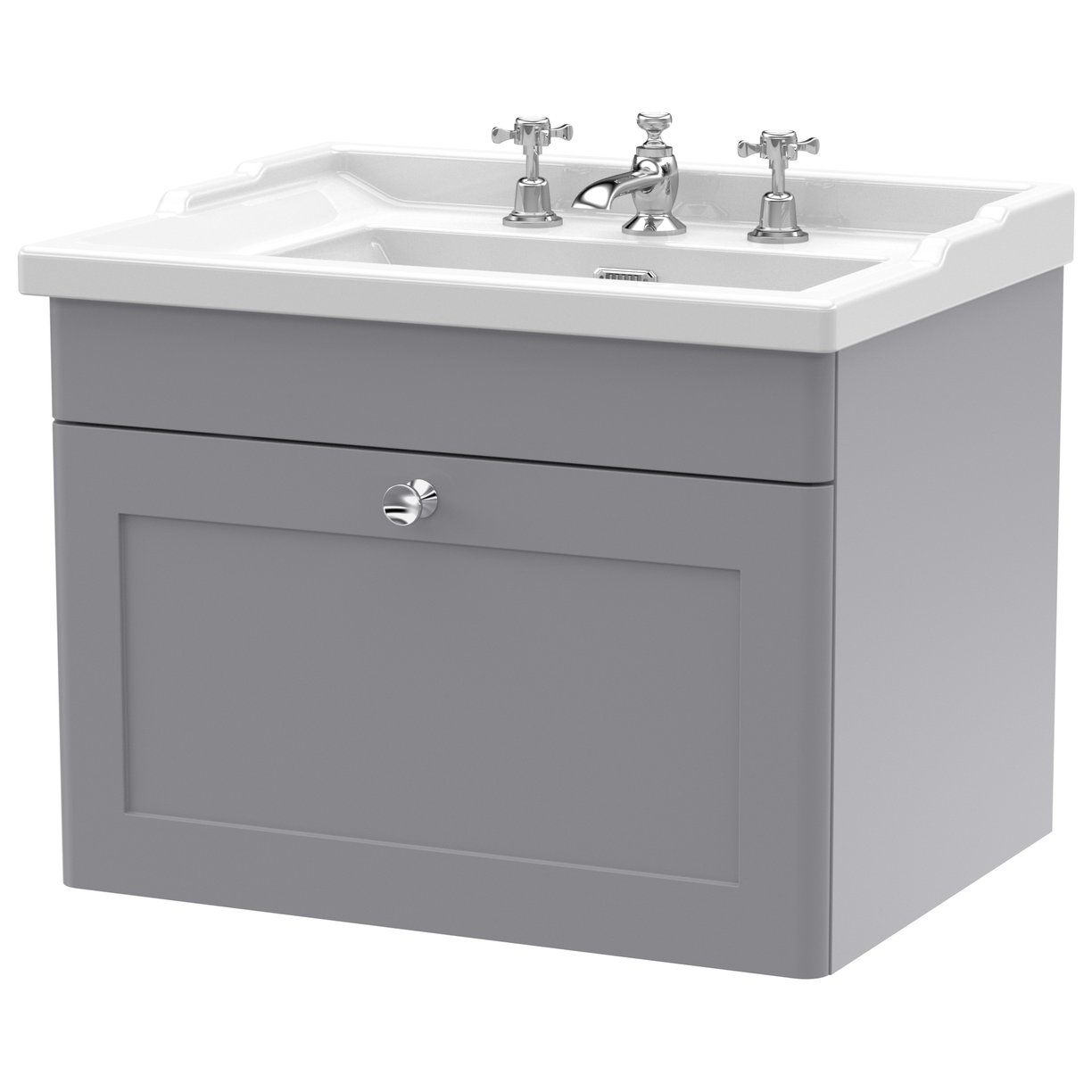 600 W/H 1-Drawer Unit & Basin 3TH