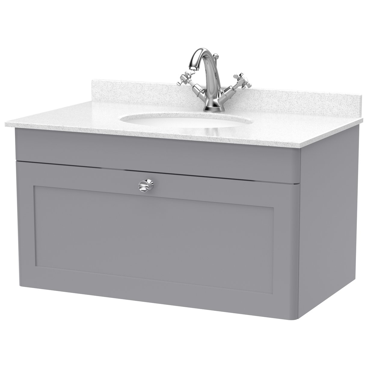 800 W/H 1-Drawer Unit & Marble Top 1TH
