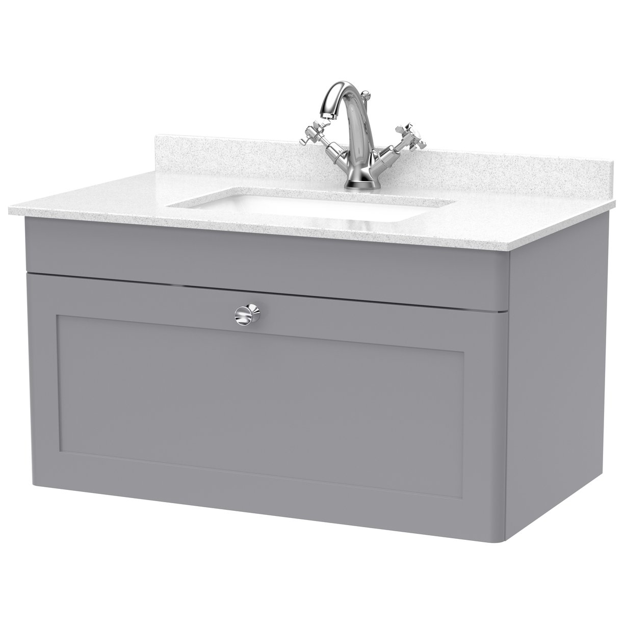 800 W/H 1-Drawer Unit & Marble Top 1TH
