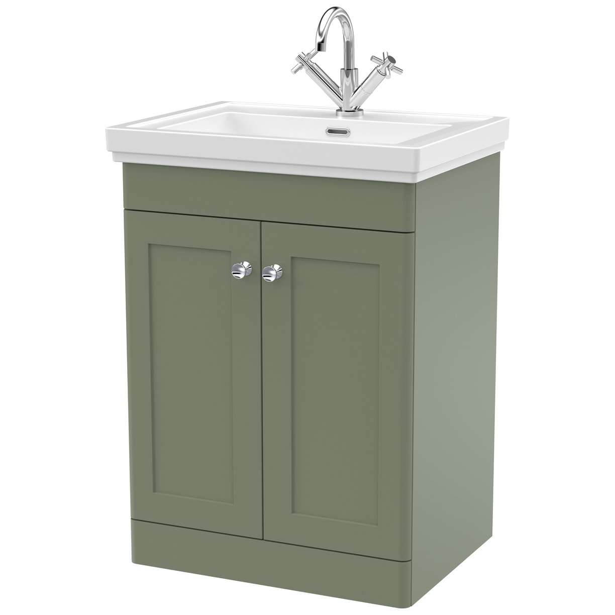 600 F/S 2-Door Unit & Basin 1TH