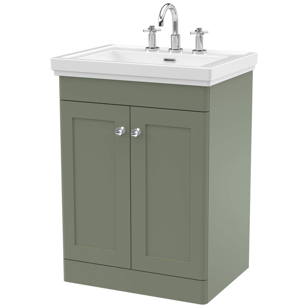 600 F/S 2-Door Unit & Basin 3TH