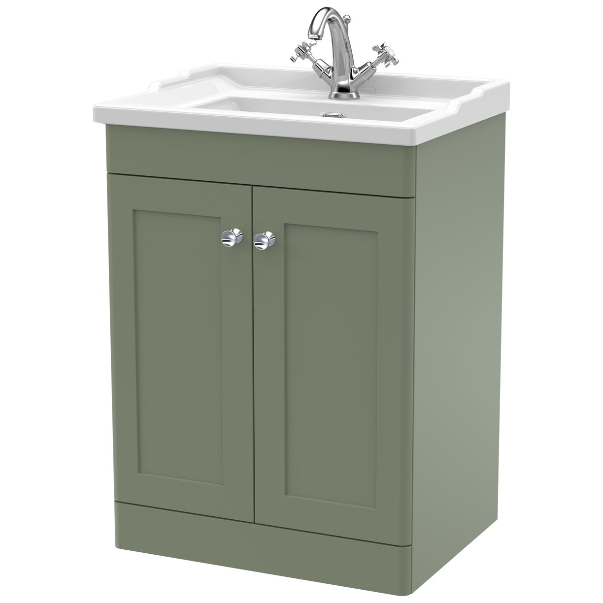 600 F/S 2-Door Unit & Basin 1TH