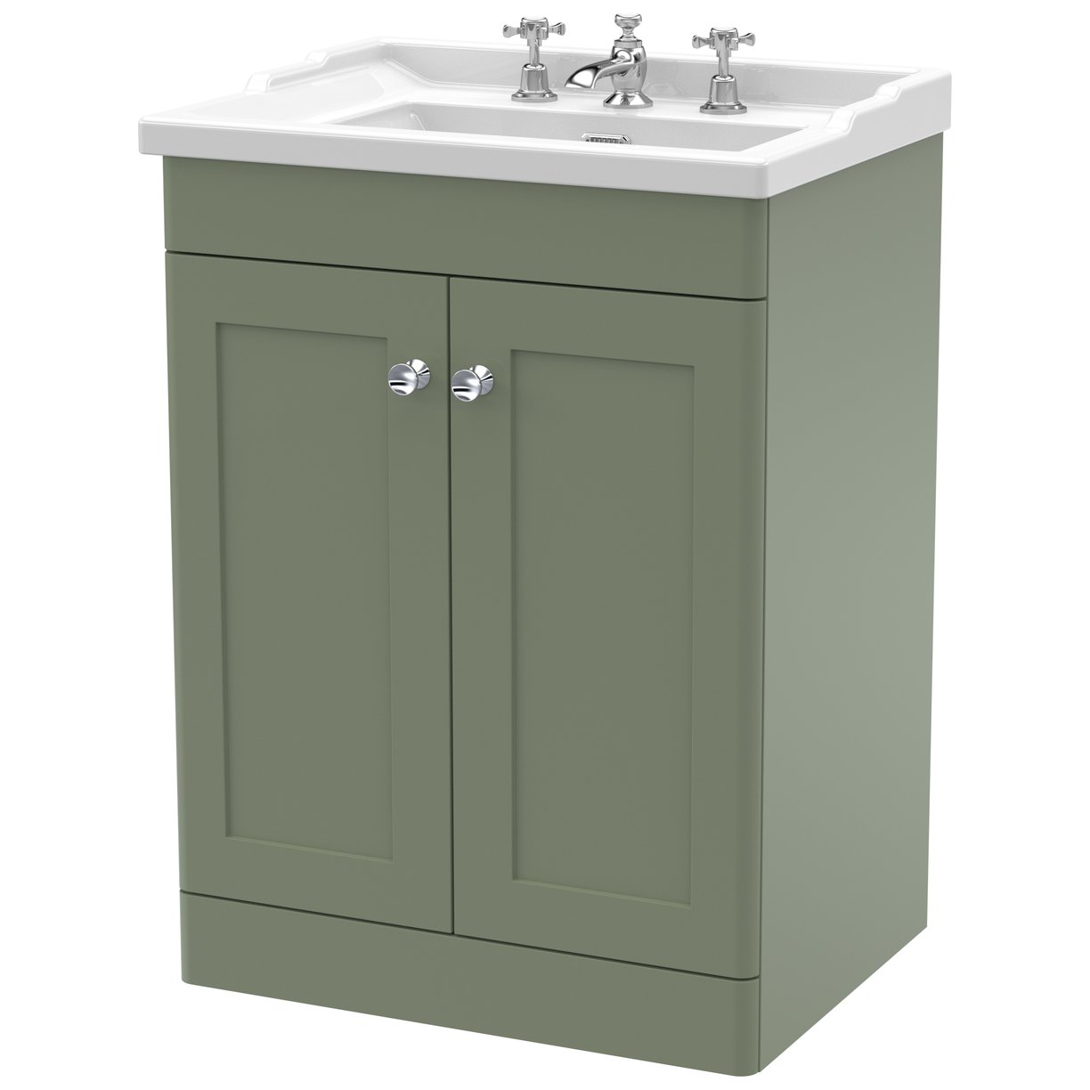 600 F/S 2-Door Unit & Basin 3TH