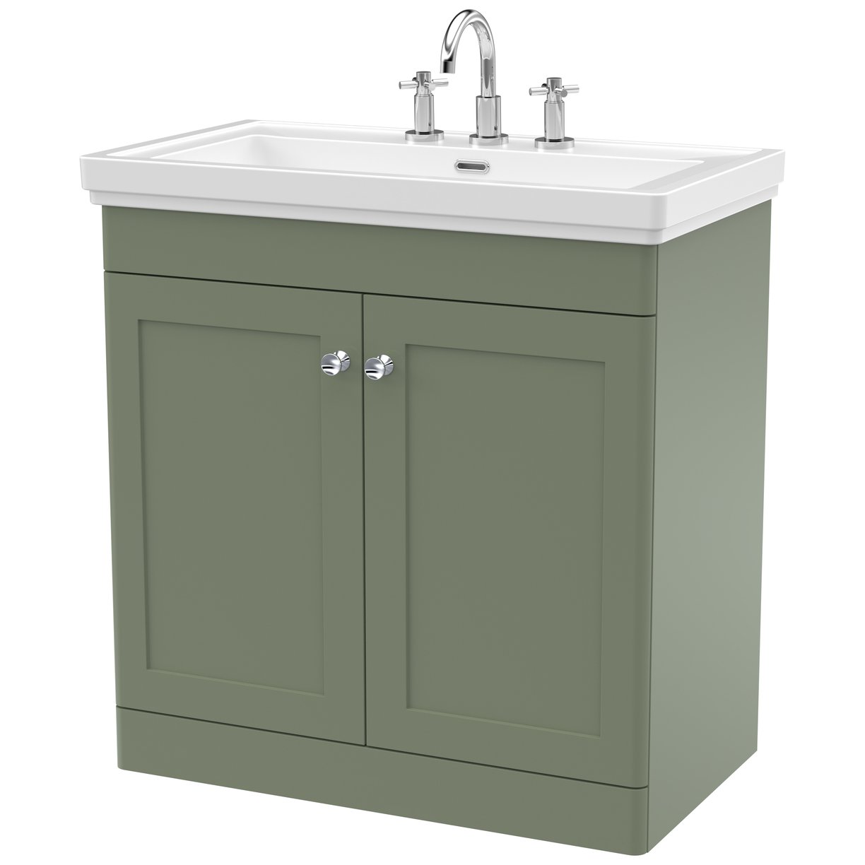 800 F/S 2-Door Unit & Basin 3TH
