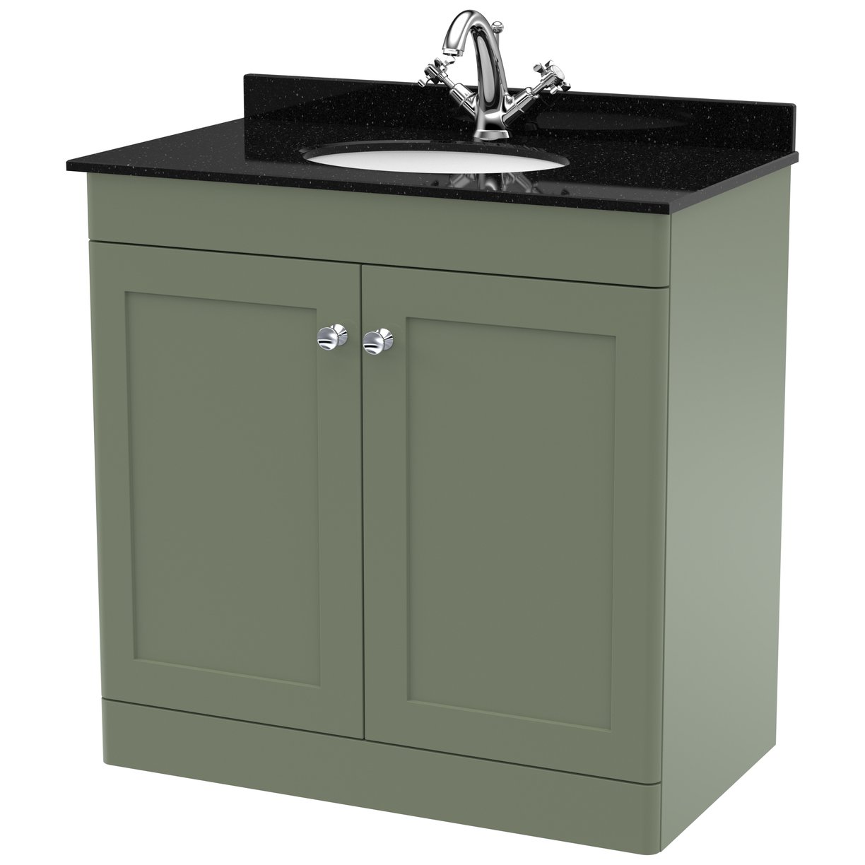 800 F/S 2-Door Unit & Marble Top 1TH