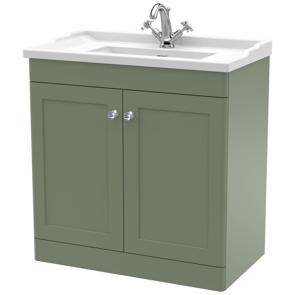 800 F/S 2-Door Unit & Basin 1TH