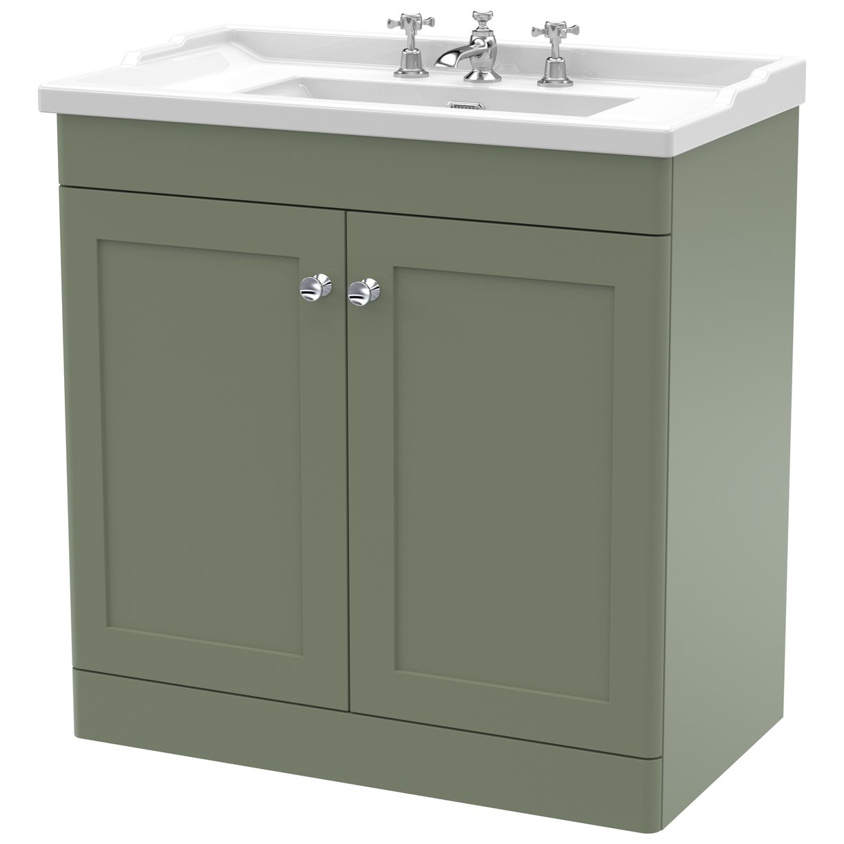 800 F/S 2-Door Unit & Basin 3TH