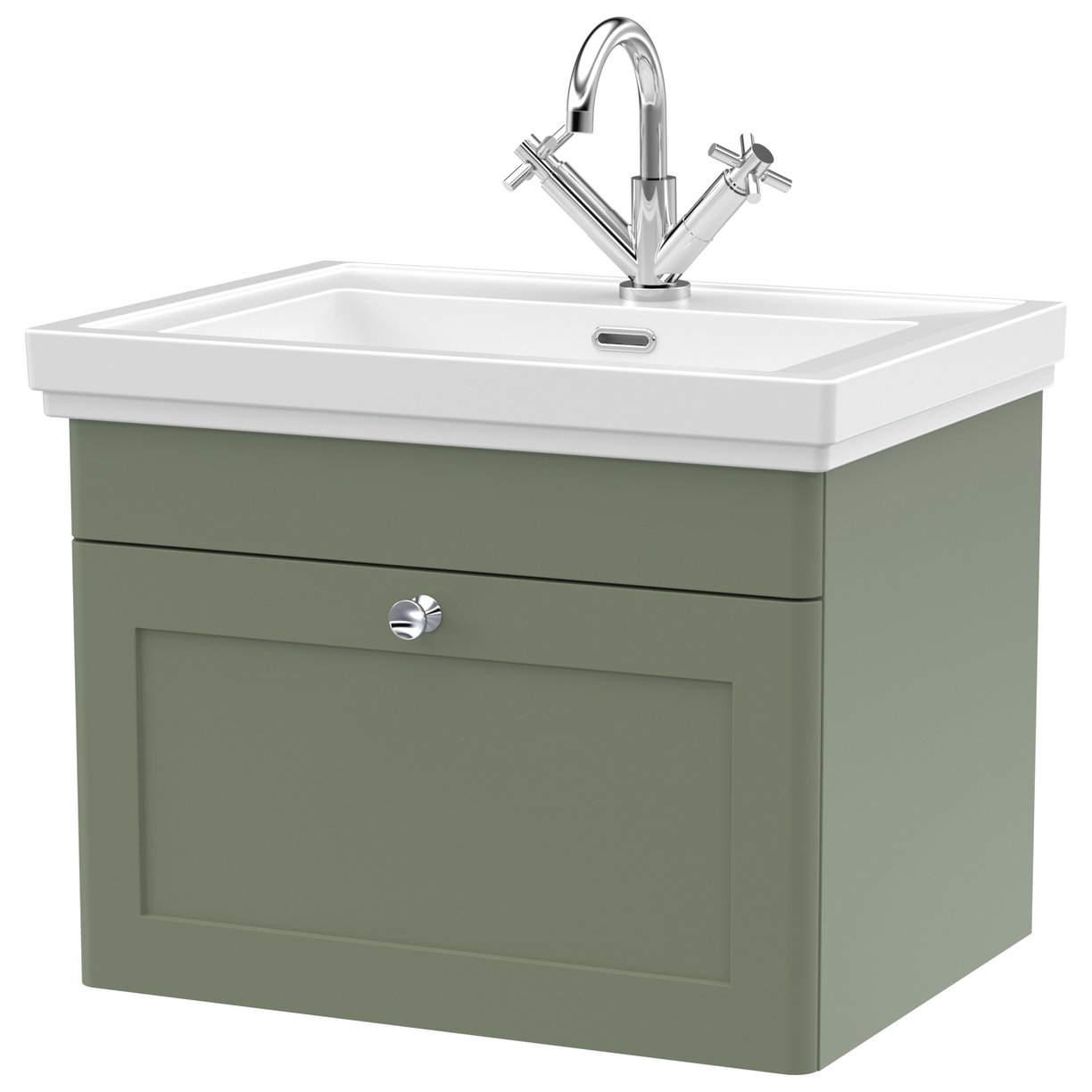 600 W/H 1-Drawer Unit & Basin 1TH