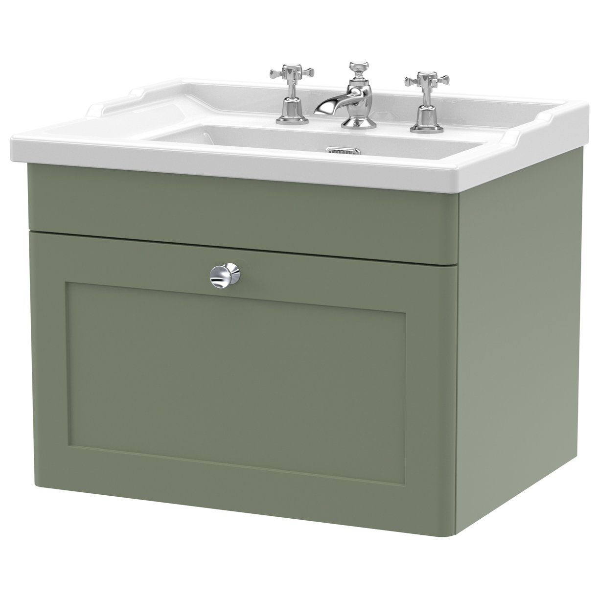 600 W/H 1-Drawer Unit & Basin 3TH