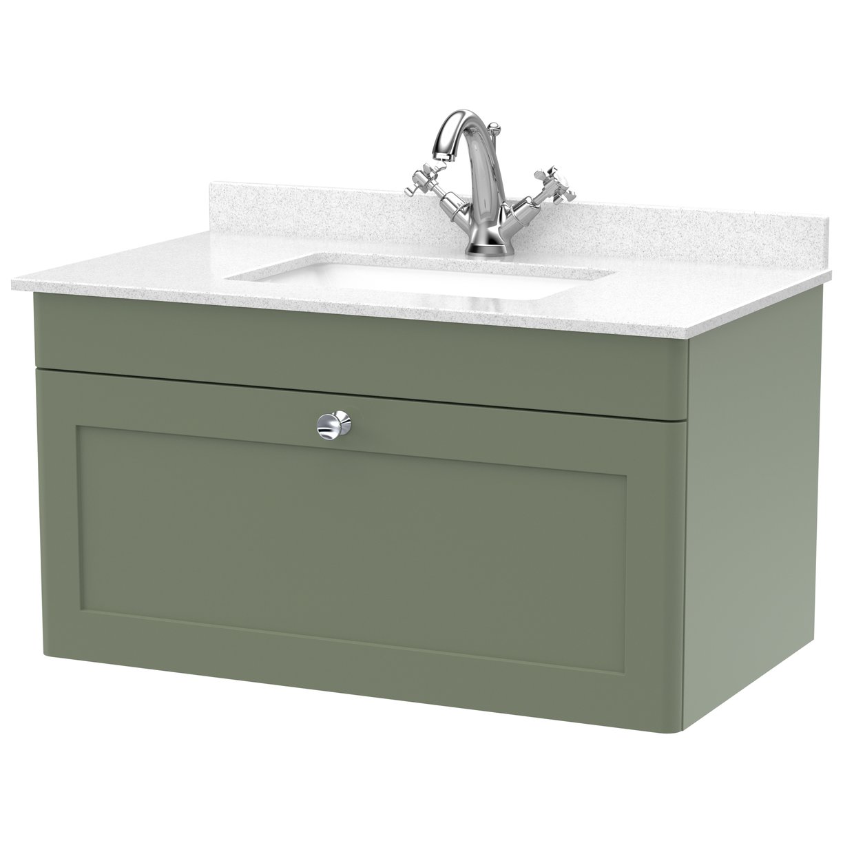 800 W/H 1-Drawer Unit & Marble Top 1TH