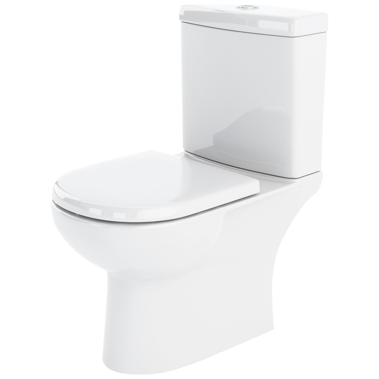Lawton Close Coupled WC - White