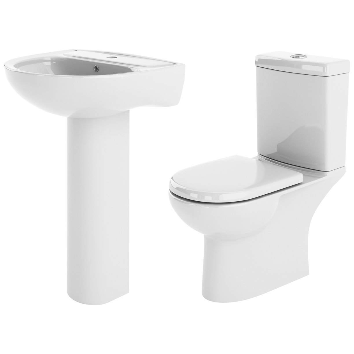 Lawton Compact Toilet & Basin Pedestal