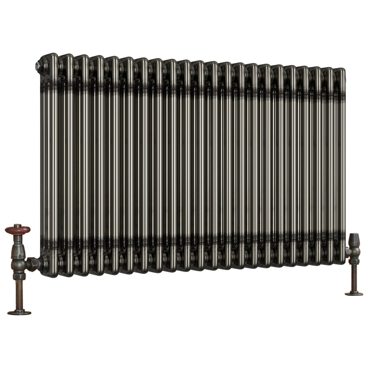 Column Designer Radiator 3 col 600 x 999mm 22 Sections Raw Metal