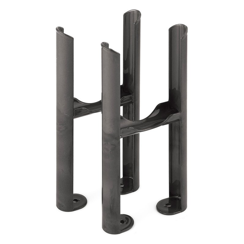 Column Radiator 2 Column Insertable Feet (pair) Raw Metal