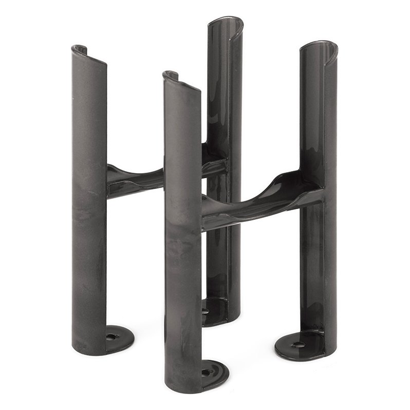 Column Radiator 3 Column Insertable Feet (pair) Raw Metal