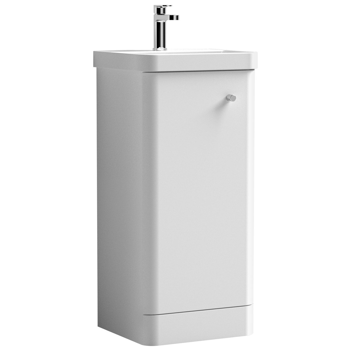 400 Floor Standing 1-Door Unit & Basin