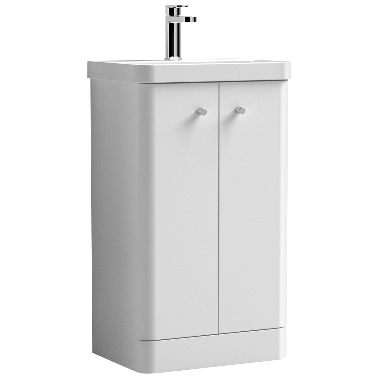 500 Floor Standing 2-Door Unit & Basin
