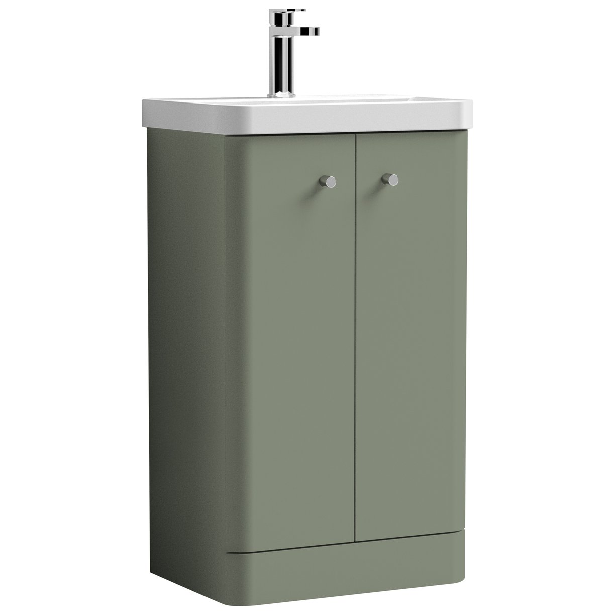 500 Floor Standing 2-Door Unit & Basin