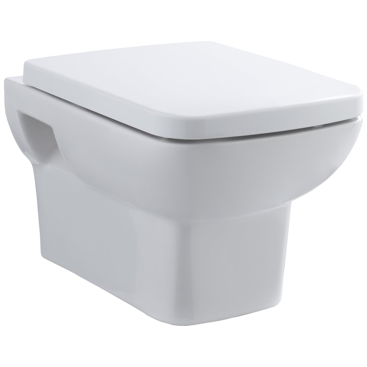 Arlo W/H Pan And Soft Close Seat - White