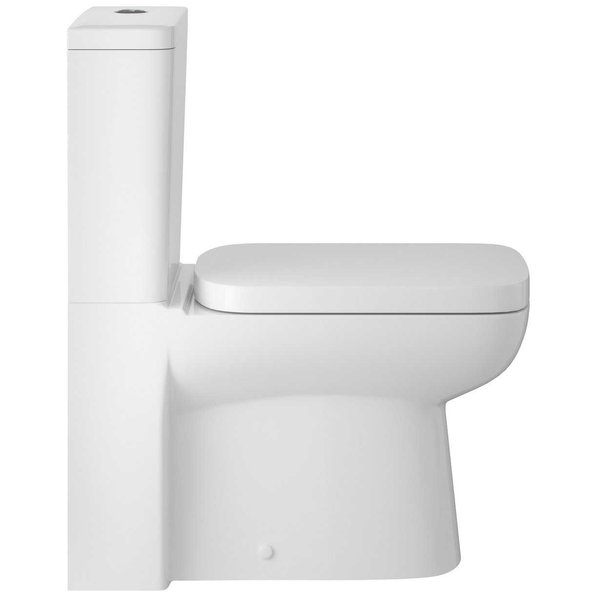 Arlo Cc Pan C/W Sc Seat & Cistern - White