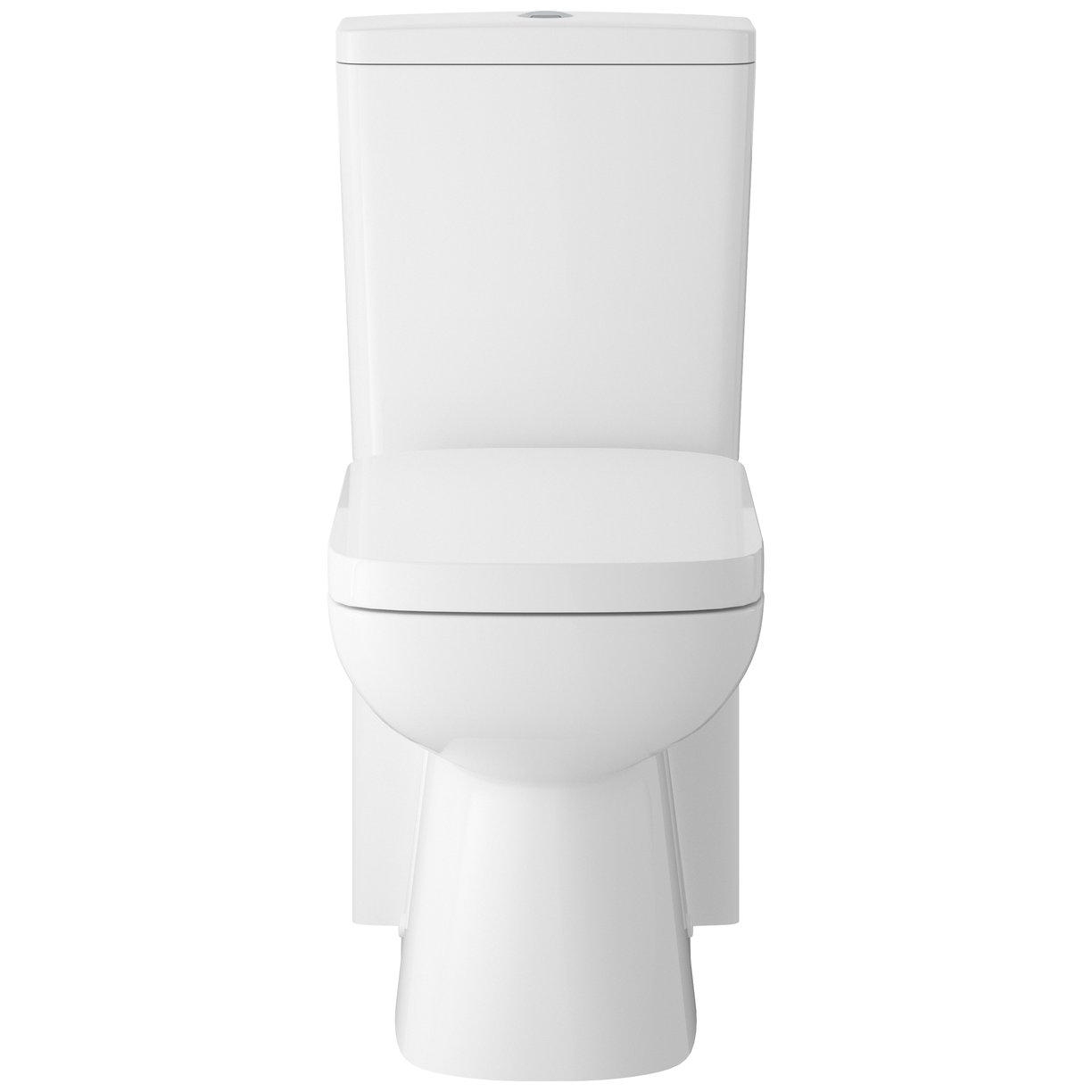Arlo Short Projection Pan Cistern &Seat - White