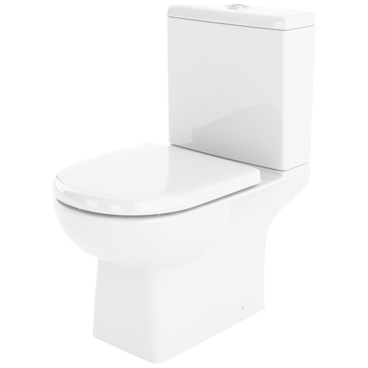 Asselby Close Coupled WC - White