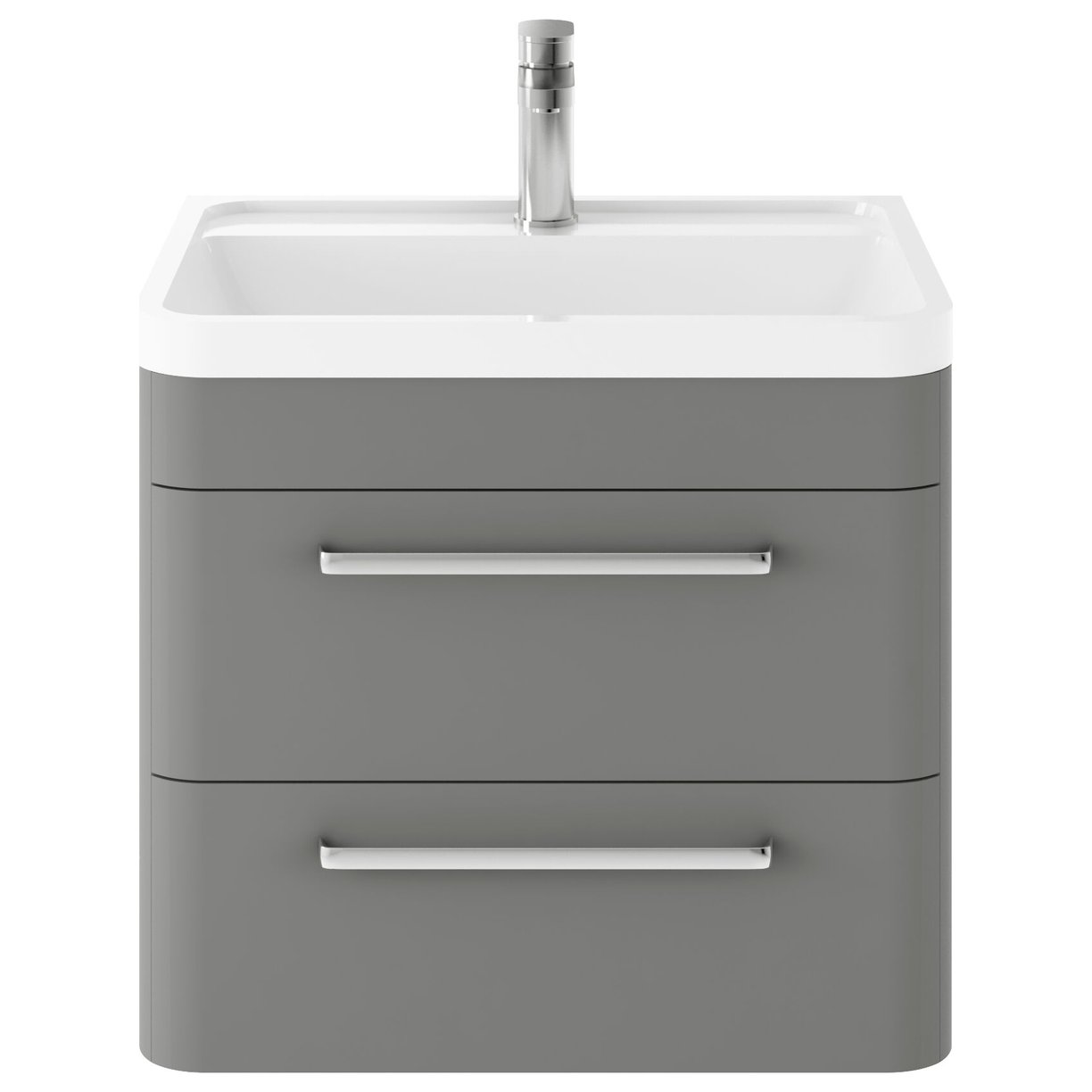 600 W/H 2-Drawer Unit - Cool Grey
