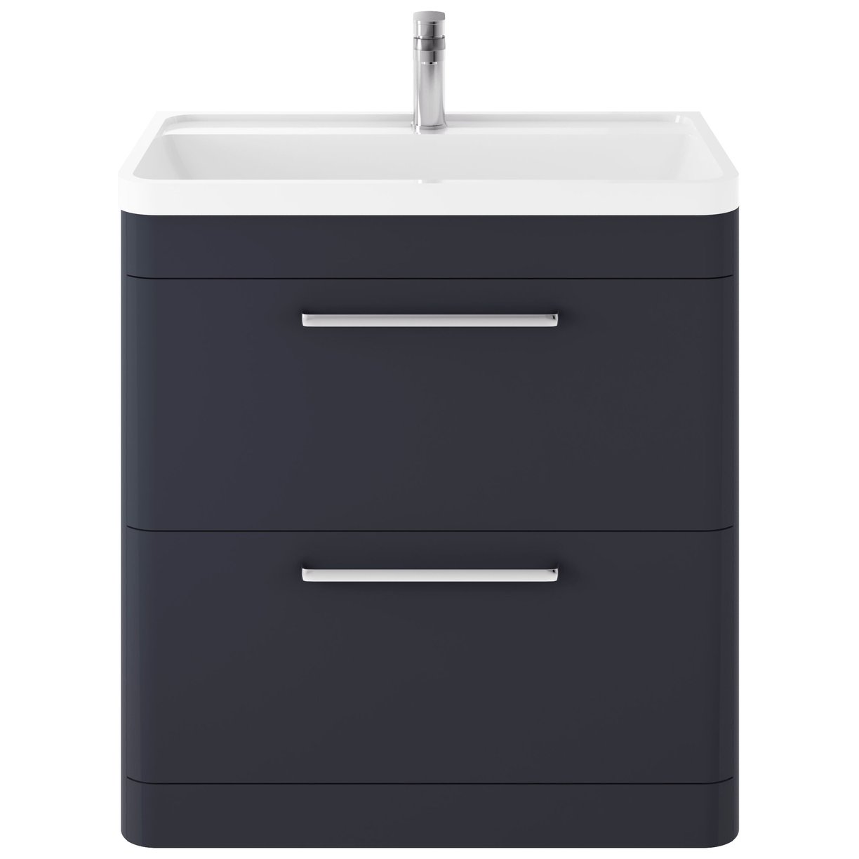 800 F/S 2-Drawer Unit - Indigo Blue