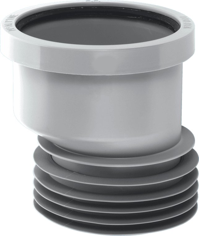 McAlpine 4"/110mm 14mm Offset Drain Connector
