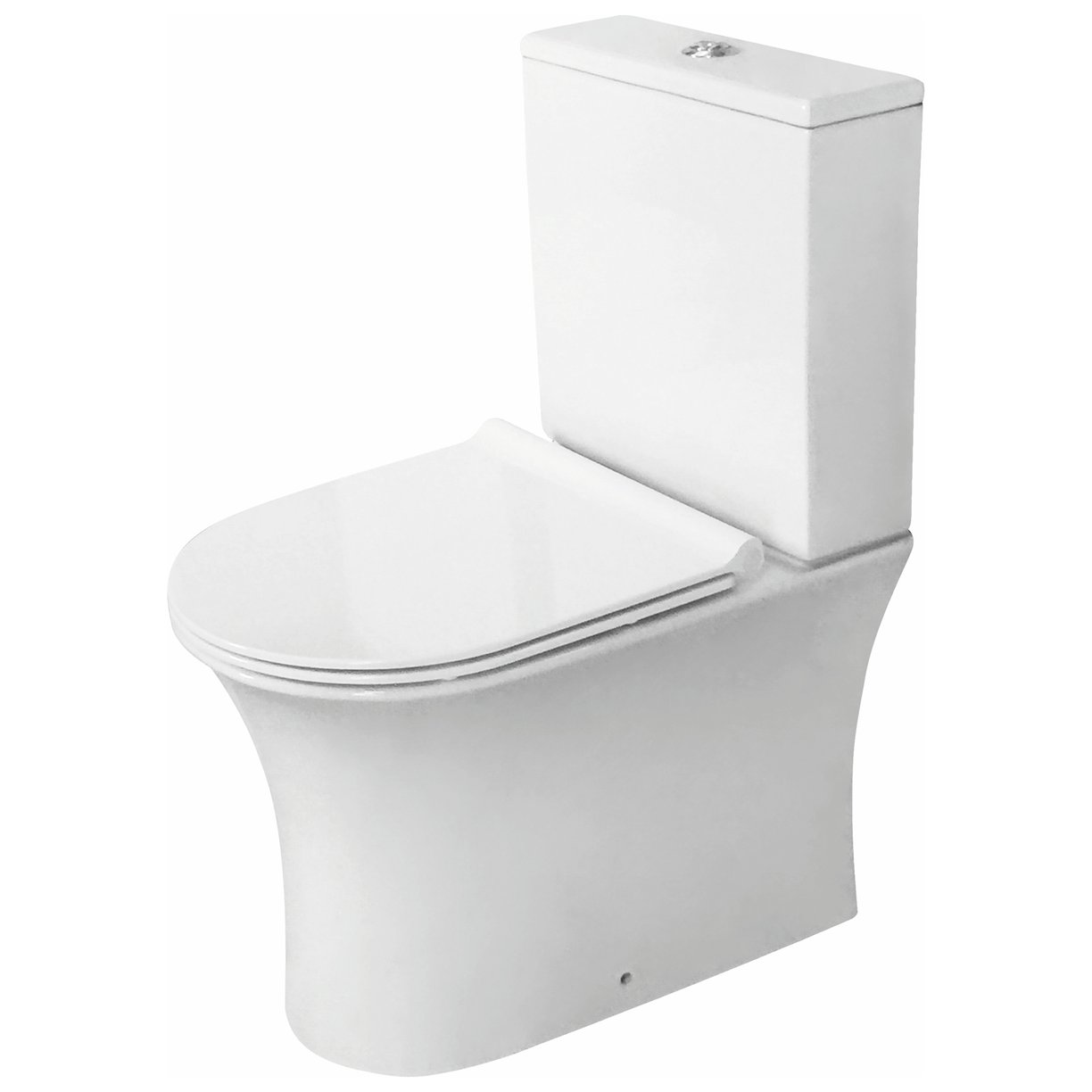 425mm Rimless Pan Closed Back