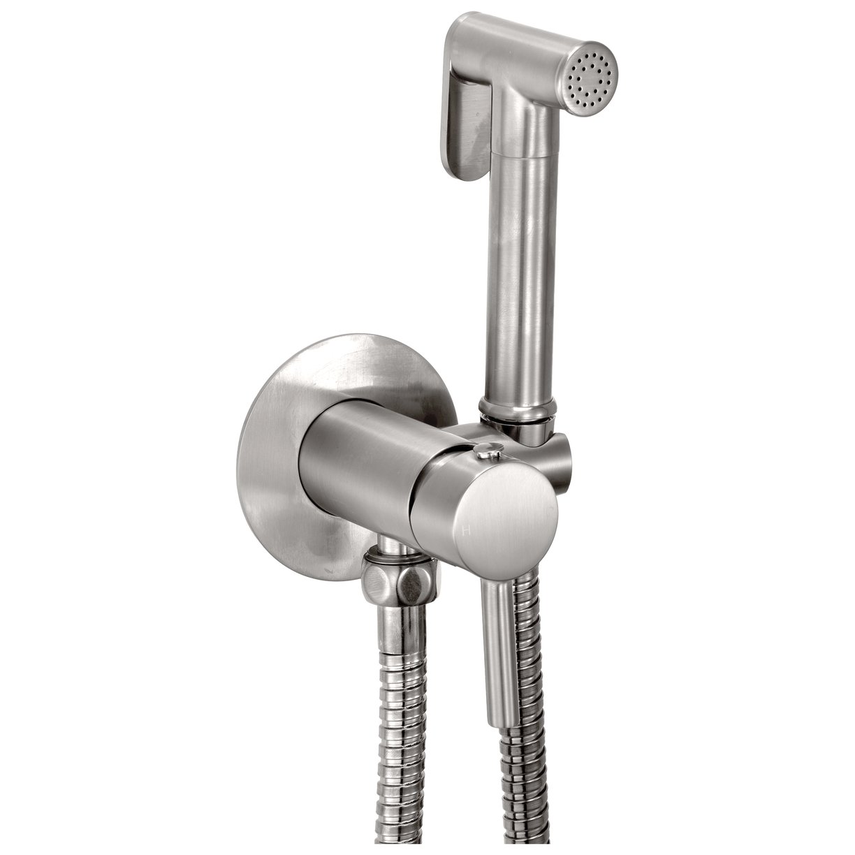 Integrated Douche Valve , Brushed Nickel