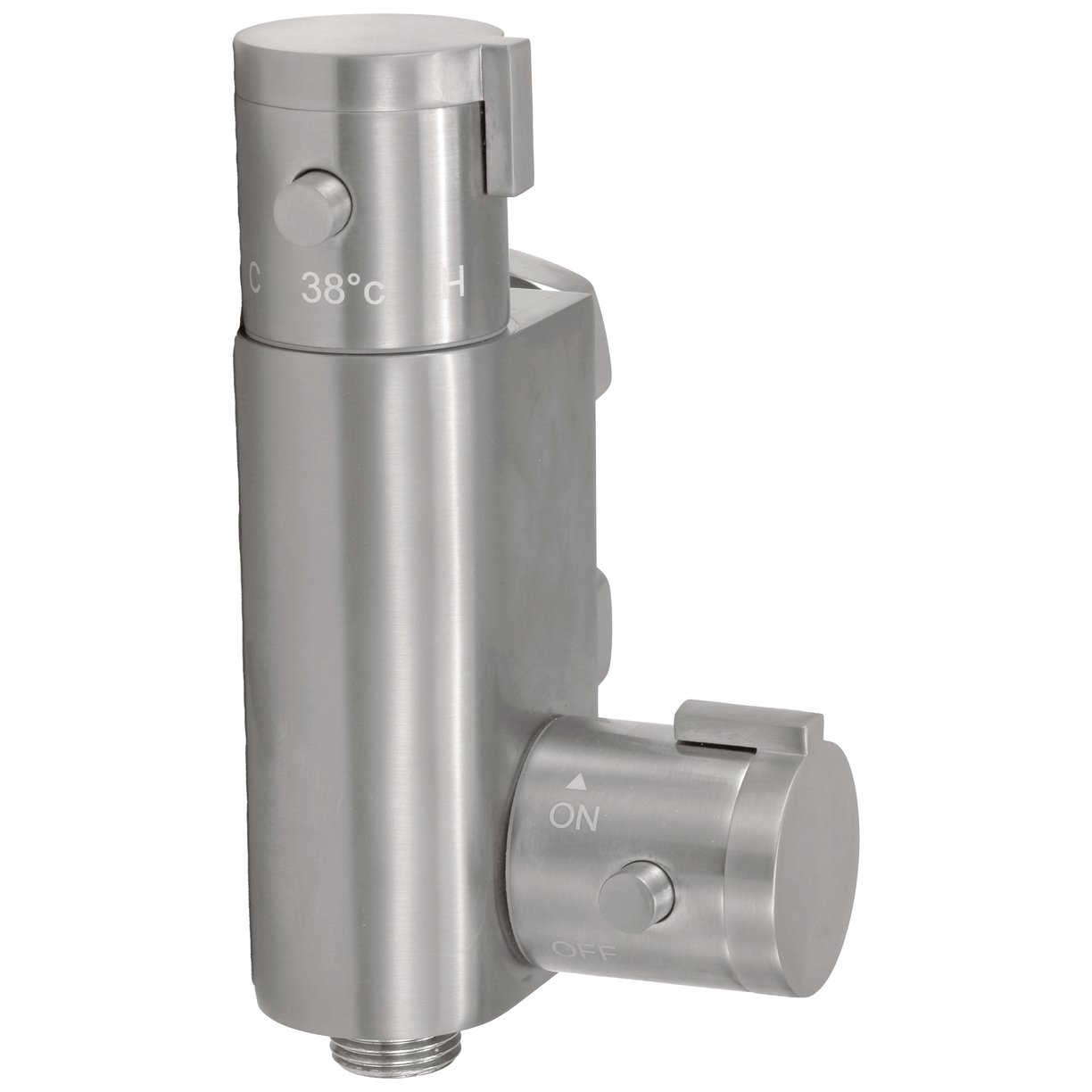 Thermostatic Vertical Valve for Douche Brushed Nickel