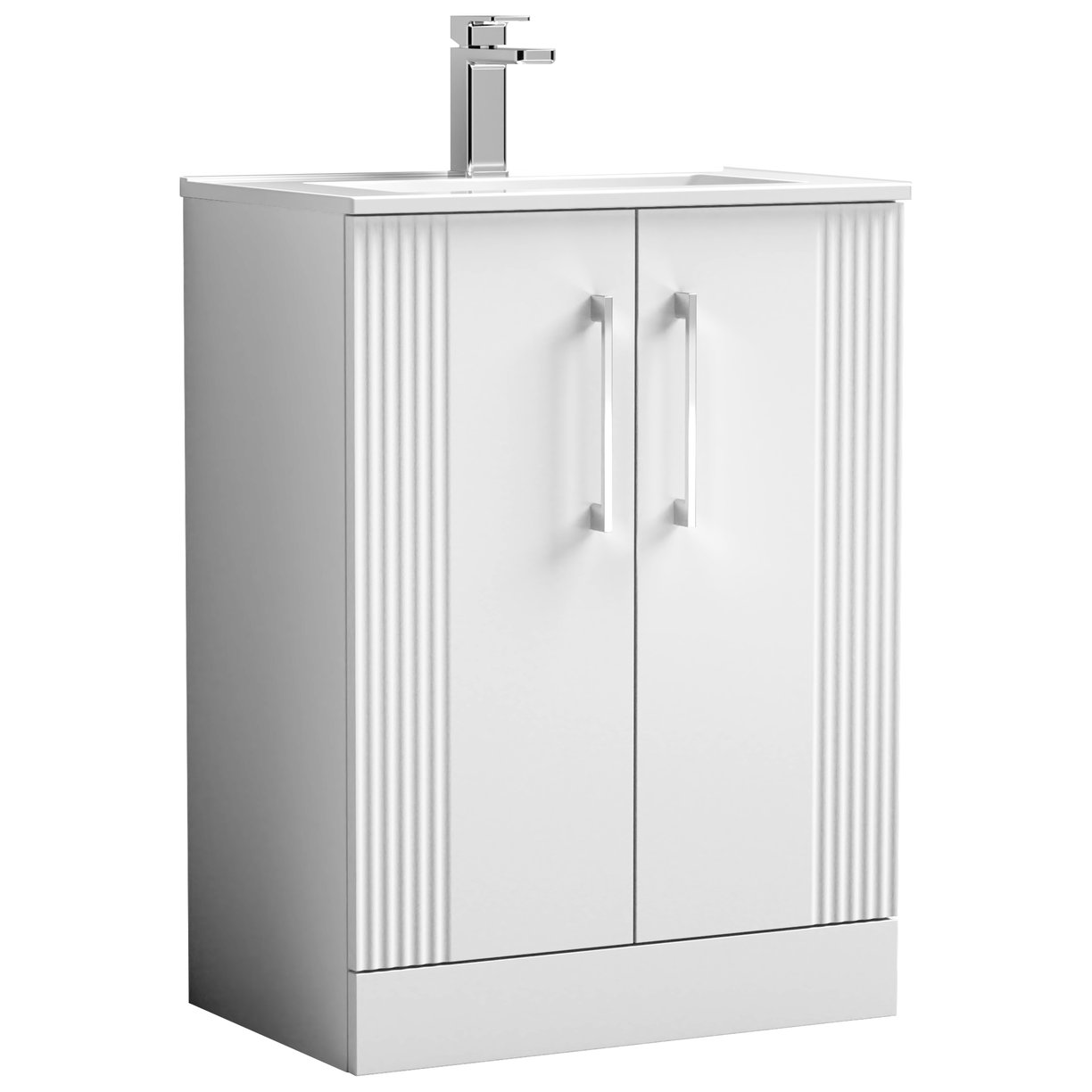 600 F/S 2-Door Vanity & Basin 2