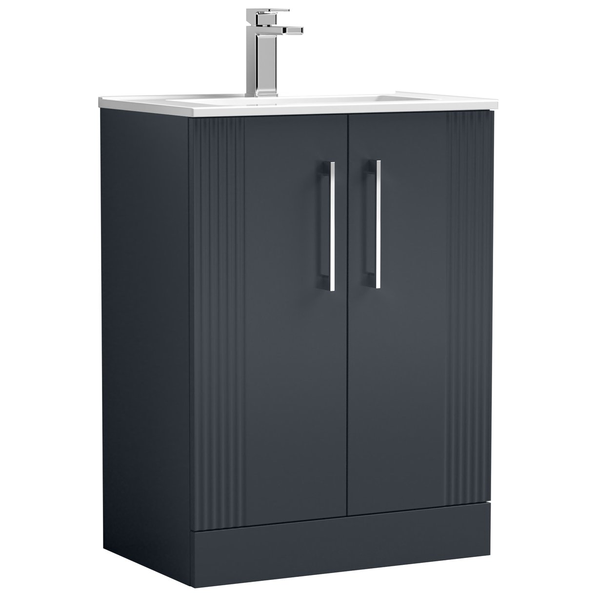 600 F/S 2-Door Vanity & Basin 2
