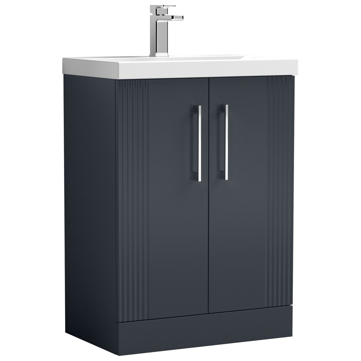 600 F/S 2-Door Vanity & Basin 3