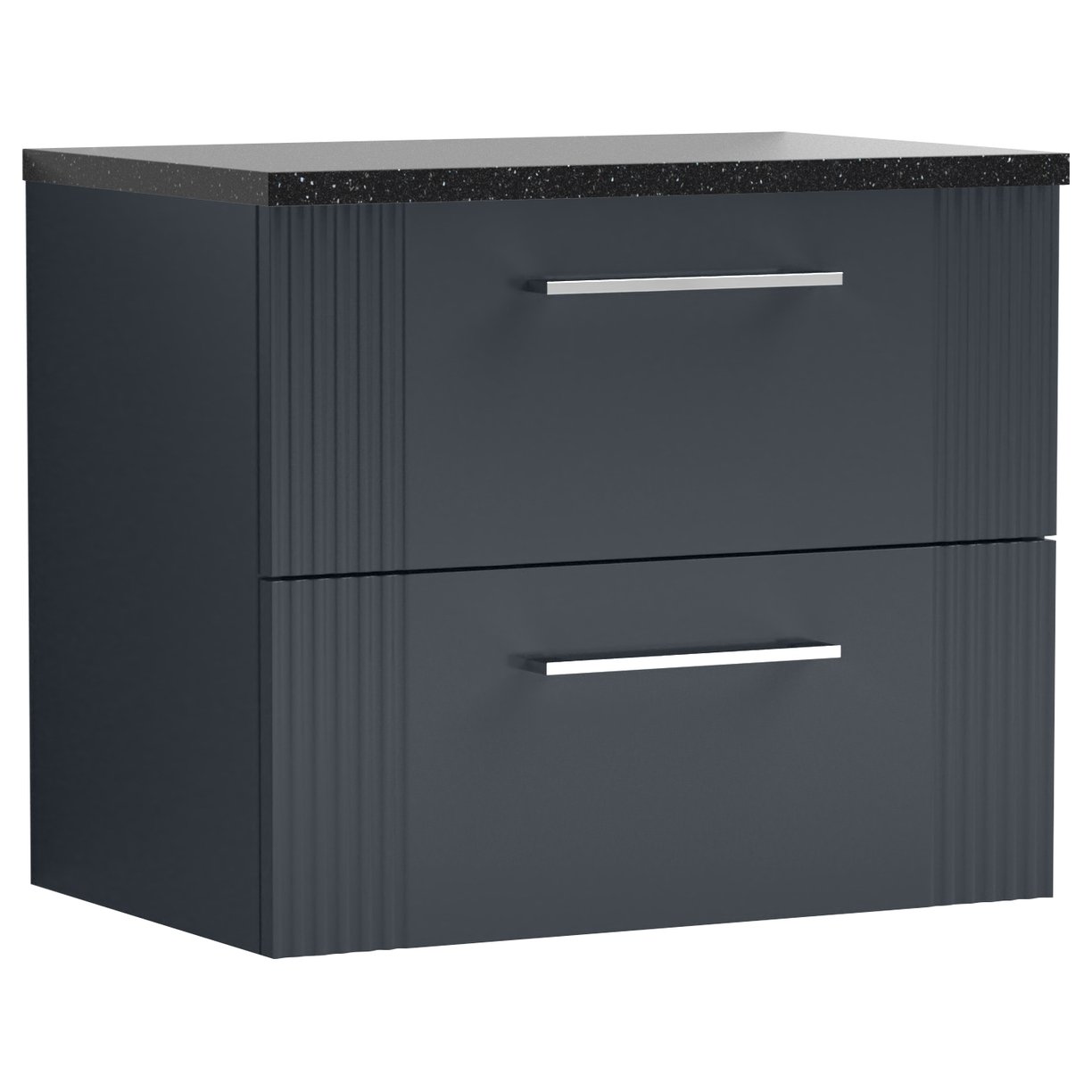 600 W/H 2-Drawer Vanity & Laminate Top