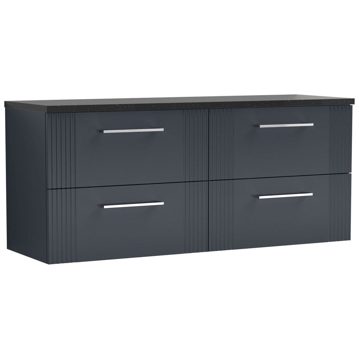 1200 W/H 4-Drawer Vanity & Laminate Top