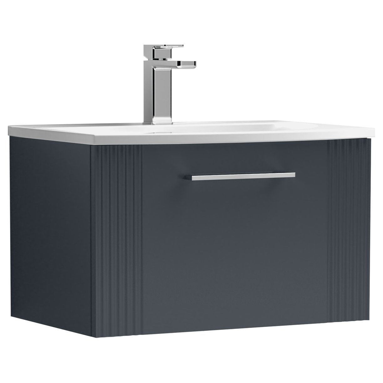 600 W/H Single Drawer Vanity & Basin 4
