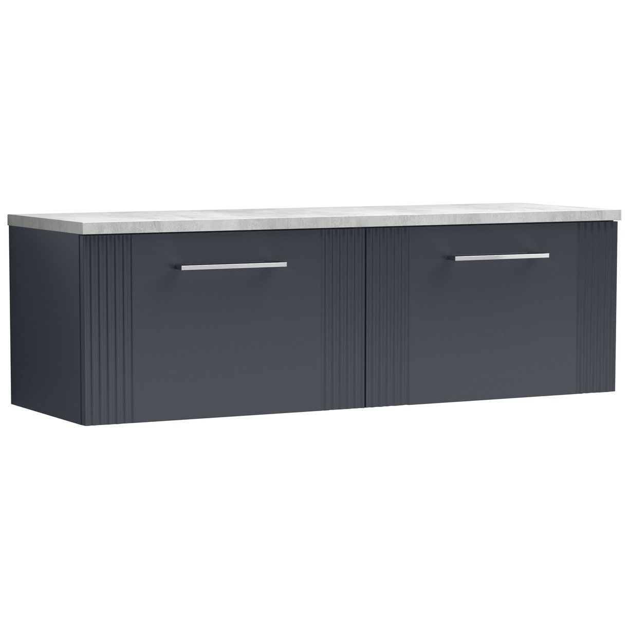 1200 W/H 2-Drawer Vanity & Laminate Top