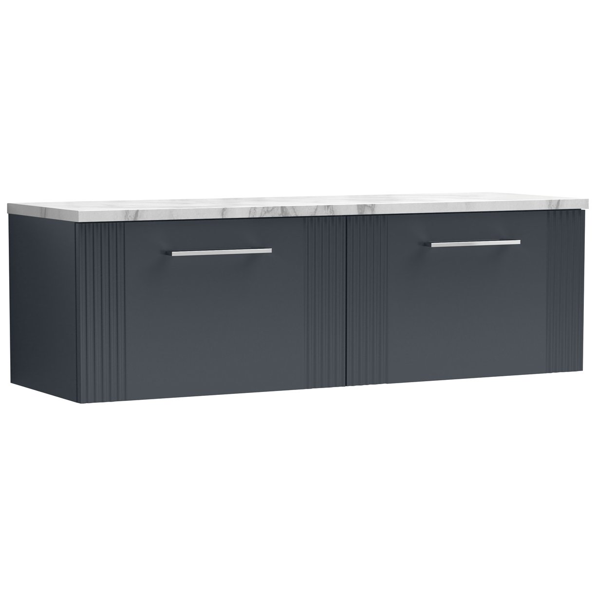 1200 W/H 2-Drawer Vanity & Laminate Top