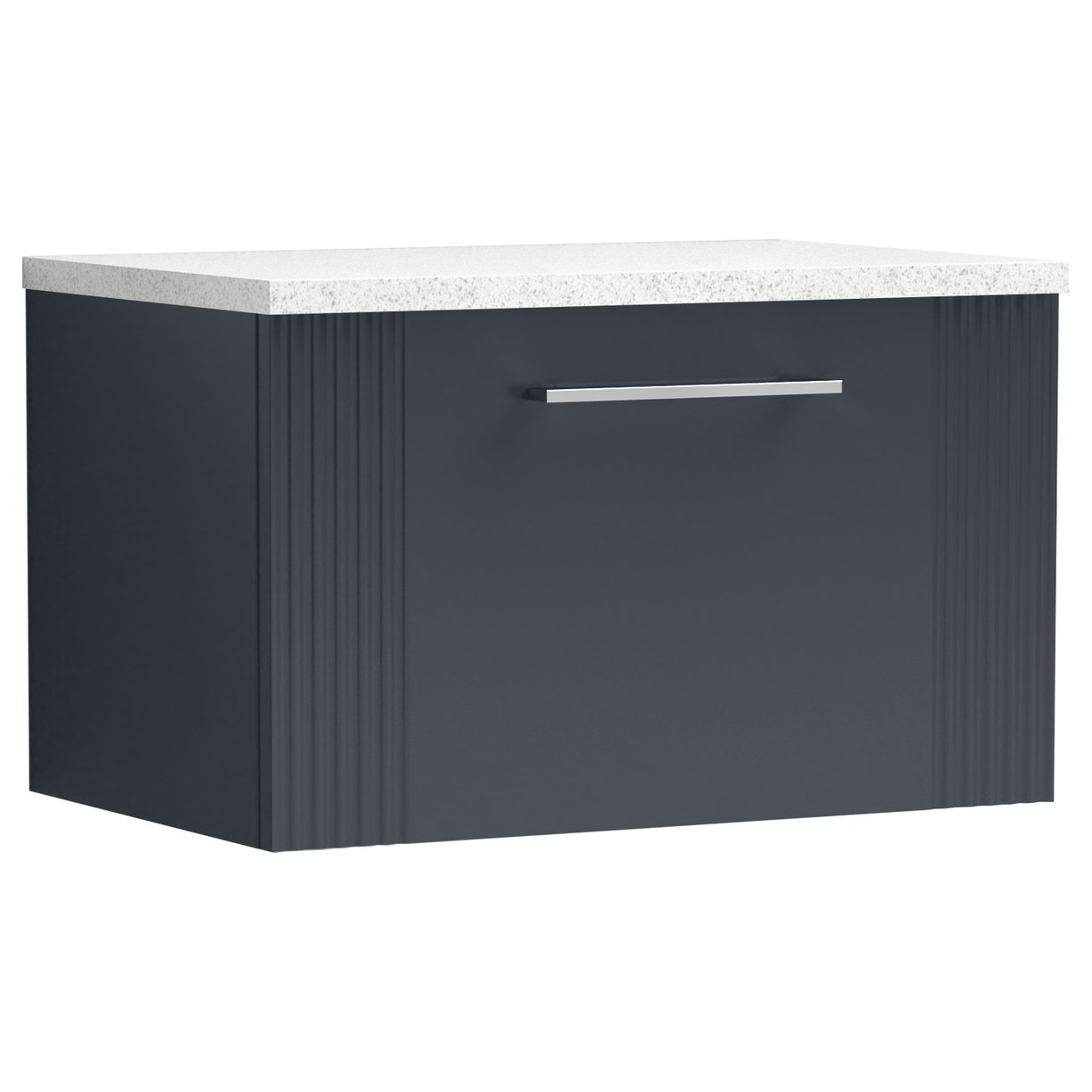 600 W/H Single Drawer Vanity & Laminate Top