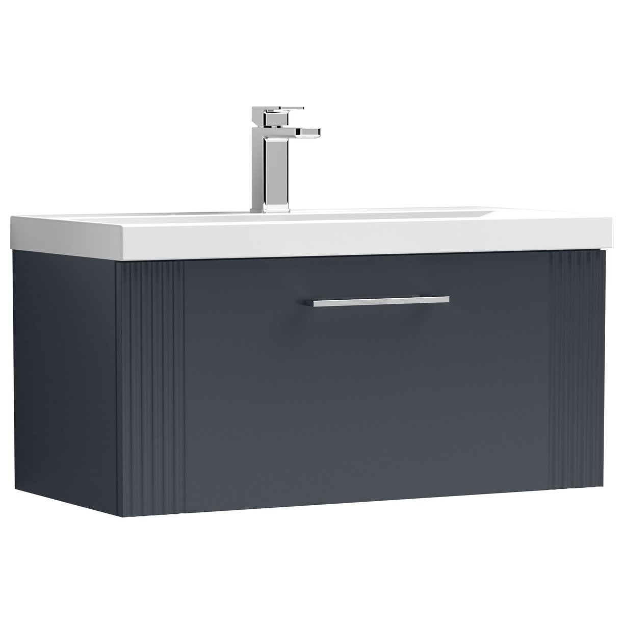 800 W/H Single Drawer Vanity & Basin 3