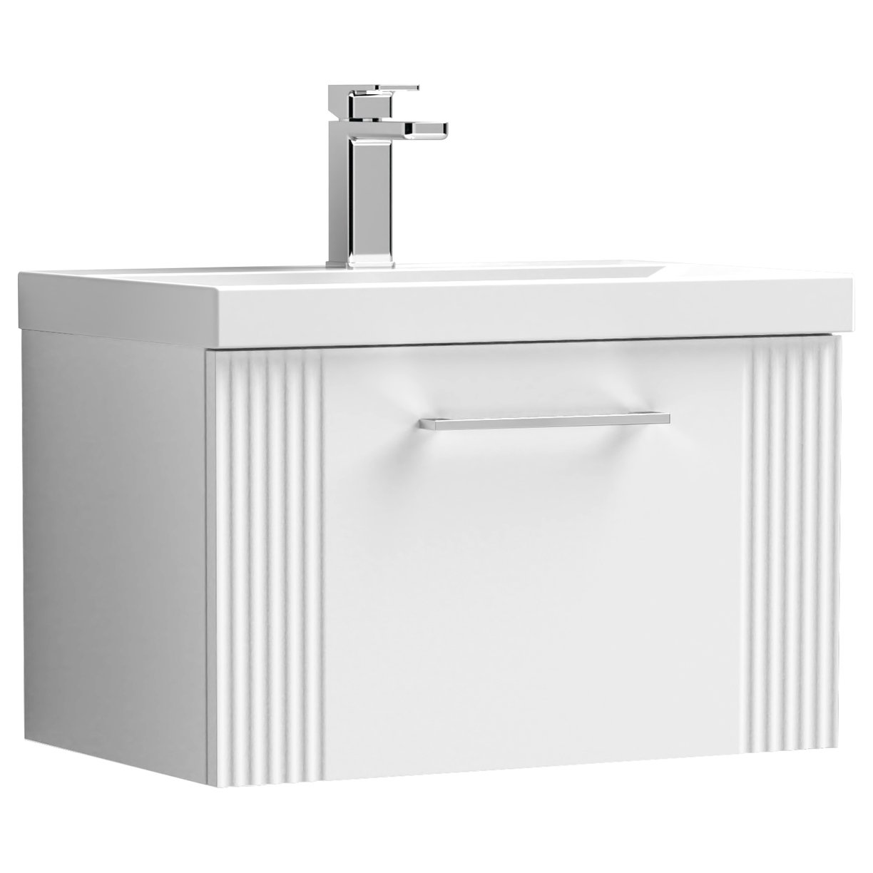 600 W/H Single Drawer Vanity & Basin 2