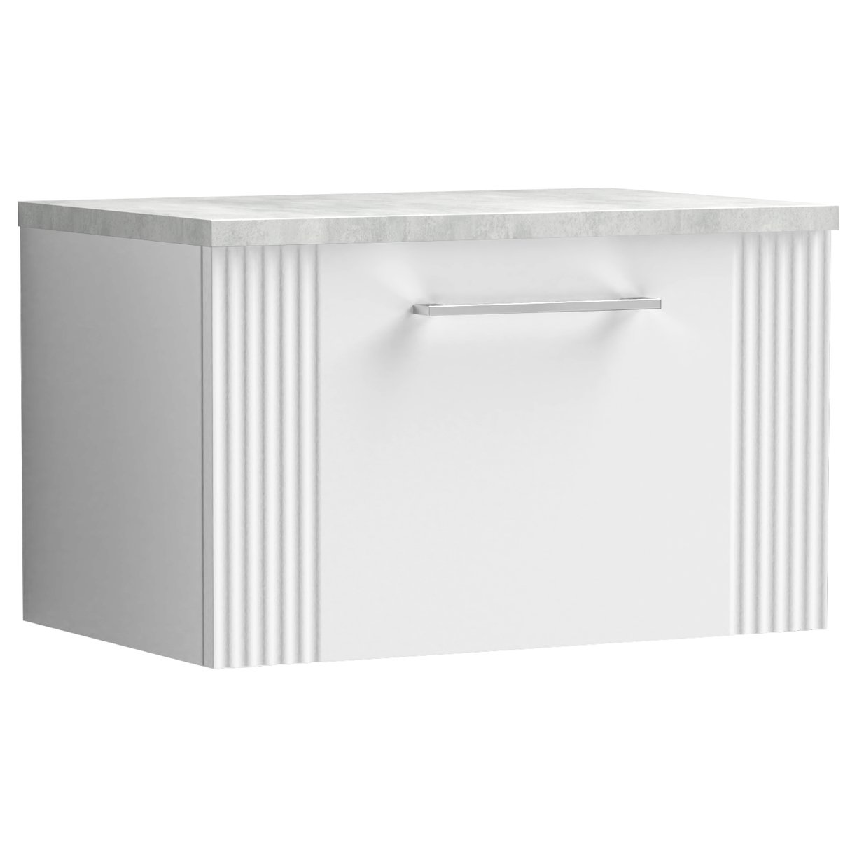 600 W/H Single Drawer Vanity & Laminate Top