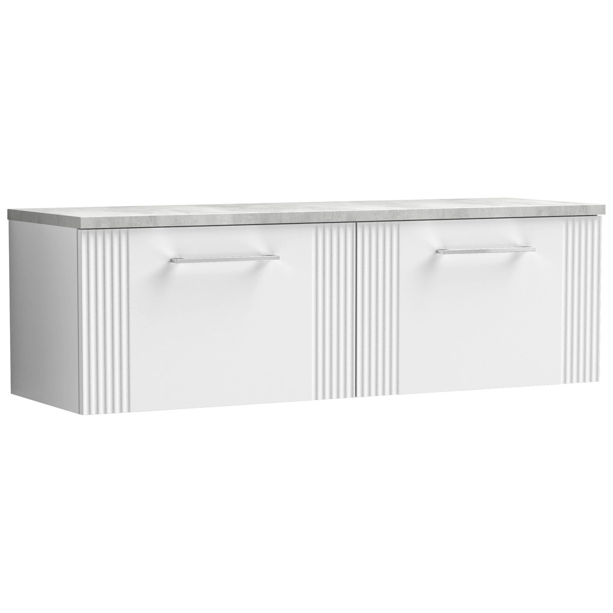 1200 W/H 2-Drawer Vanity & Laminate Top
