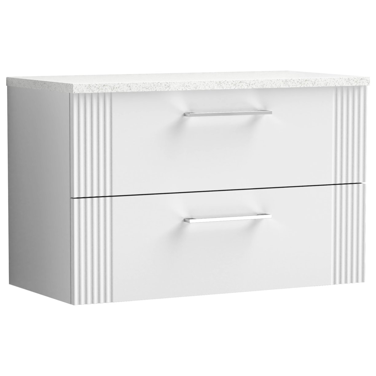 800 W/H 2-Drawer Vanity & Laminate Top