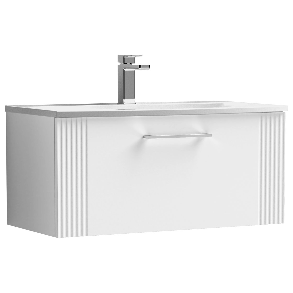 800 W/H Single Drawer Vanity & Basin 4