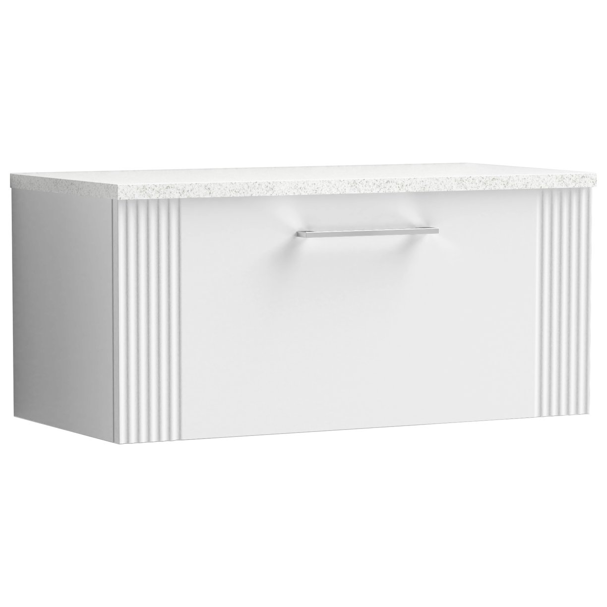 800 W/H Single Drawer Vanity & Laminate Top