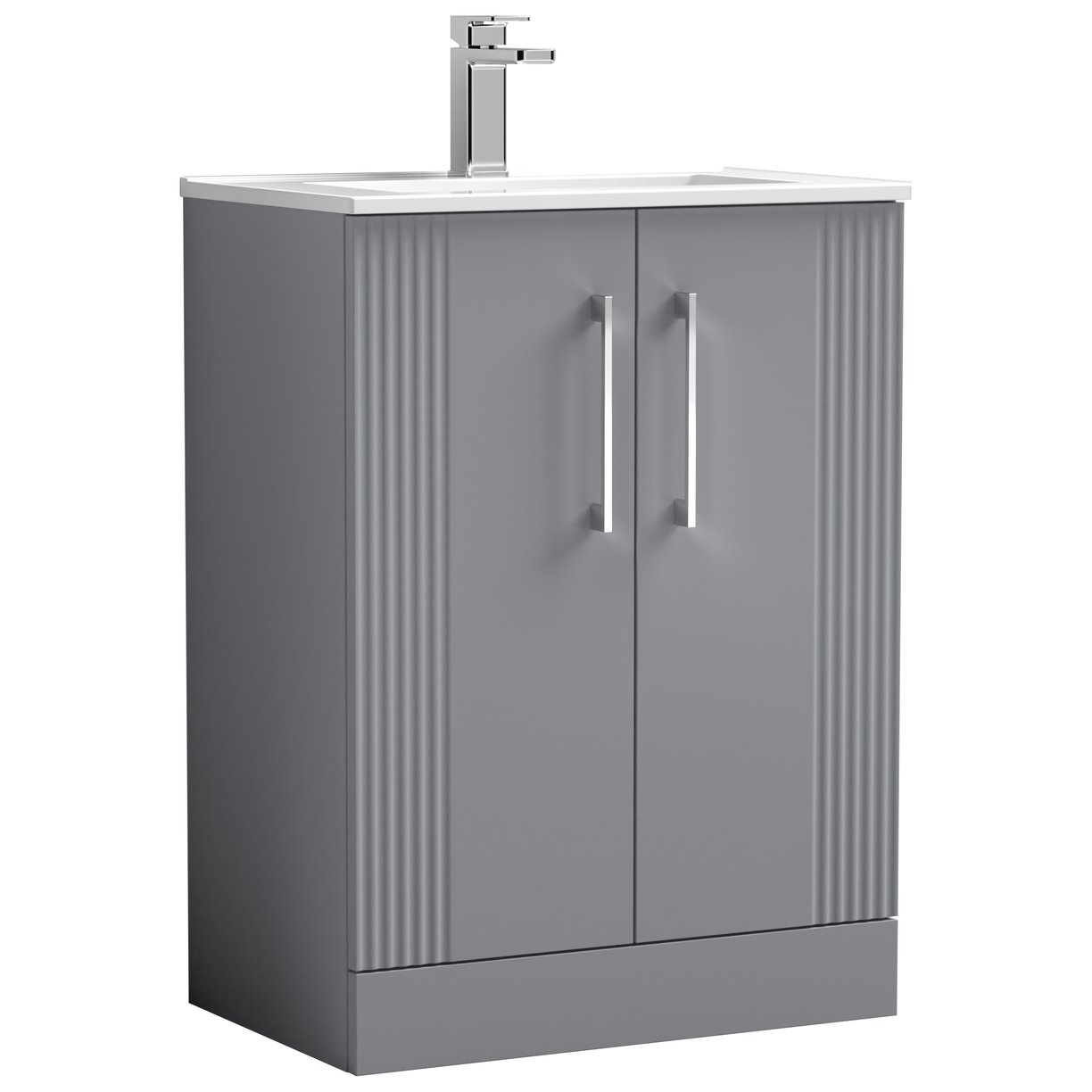 600 F/S 2-Door Vanity & Basin 2