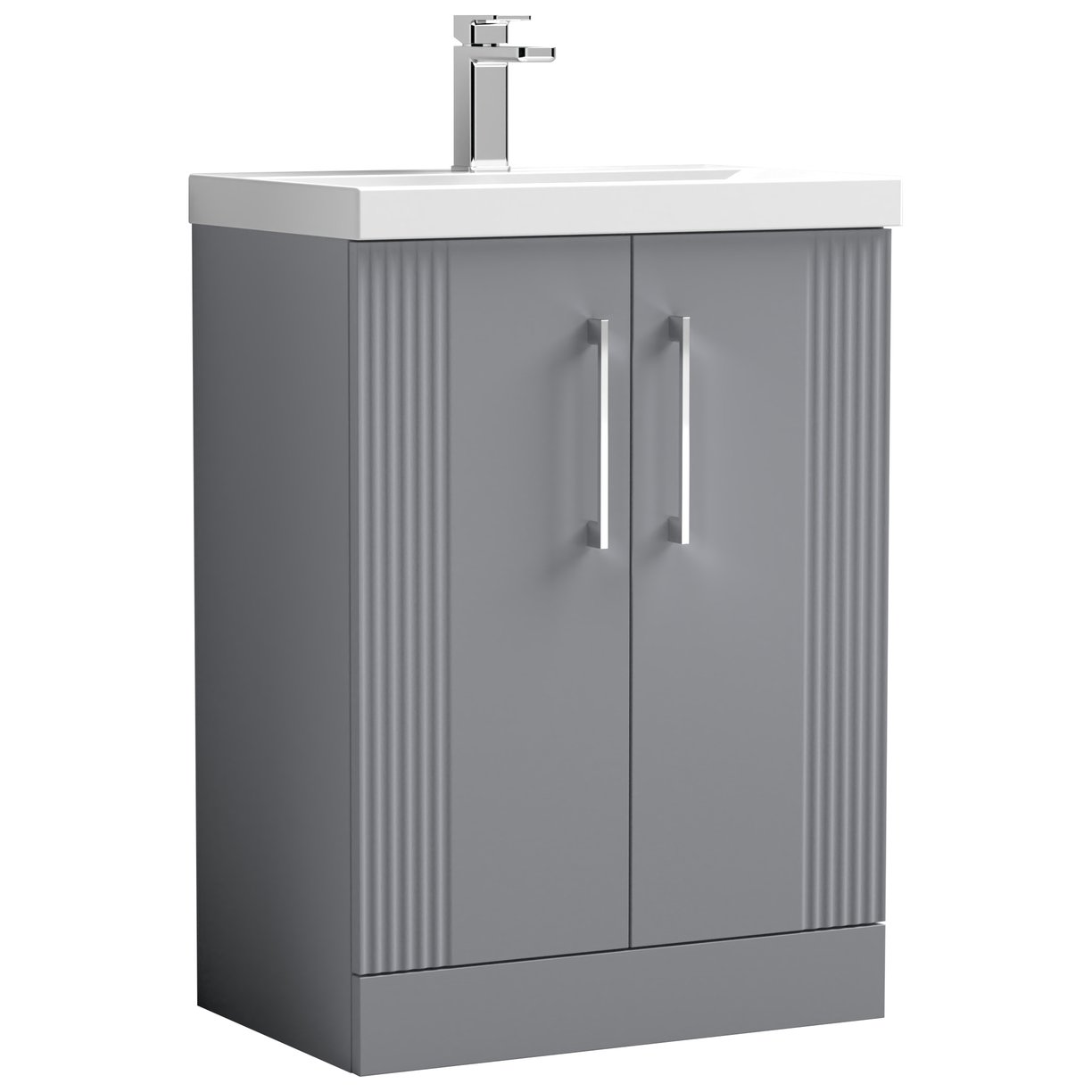 600 F/S 2-Door Vanity & Basin 3